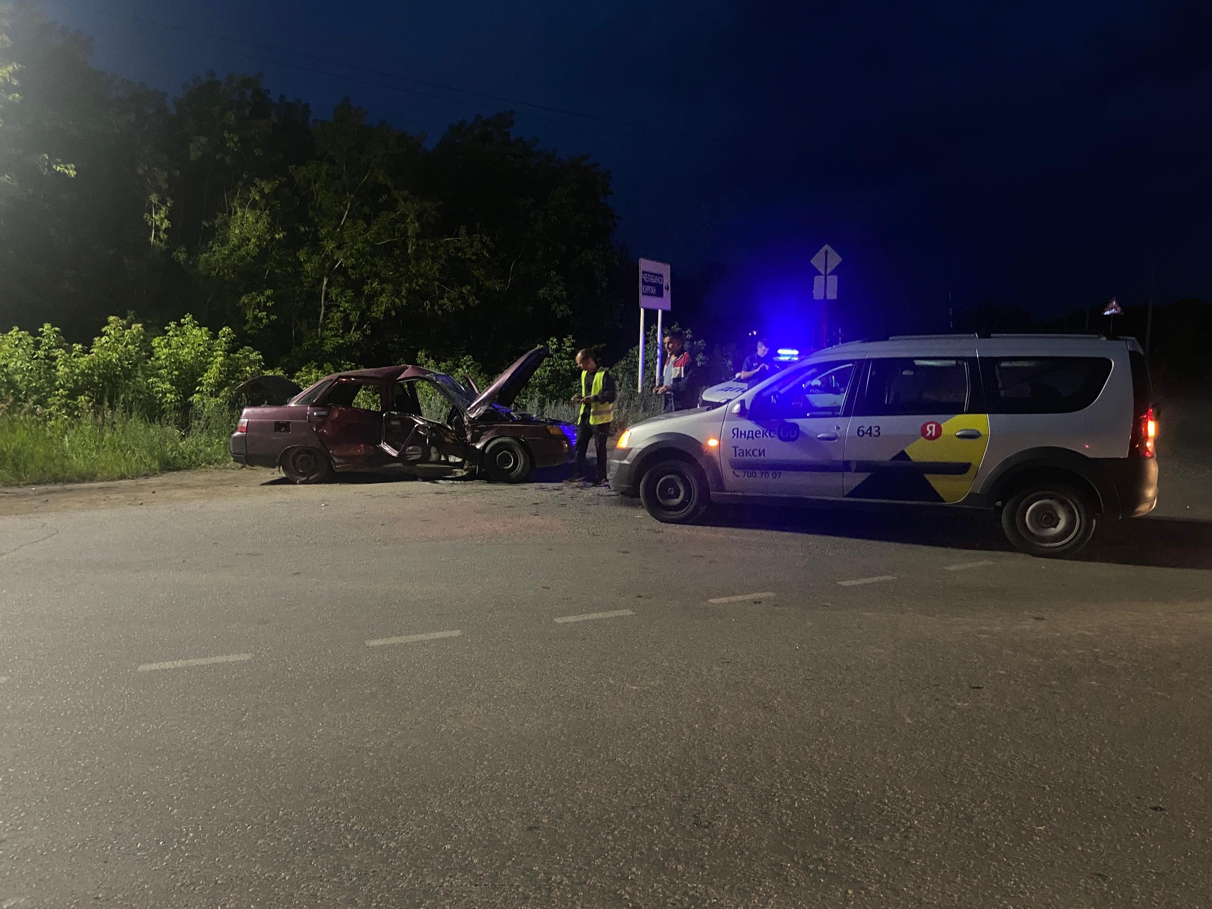 В результате ДТП в Копейске водитель был госпитализирован в медицинское учреждение