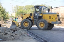 В Копейске проводится ремонт автодороги на ул. Кожевникова