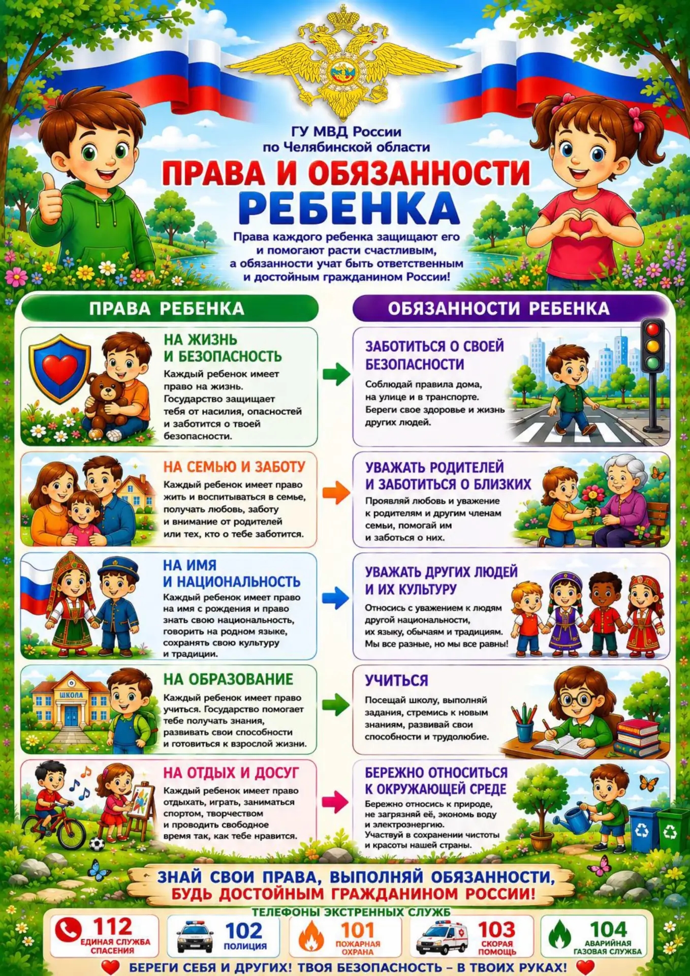 Знай свои права, выполняй обязанности!
