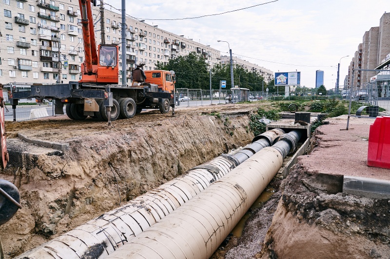 Опрессовка теплотрассы