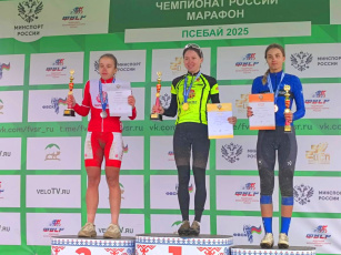 В Псебае Краснодарского края прошел чемпионат России по велосипедному спорту маунтинбайку в дисциплине марафон