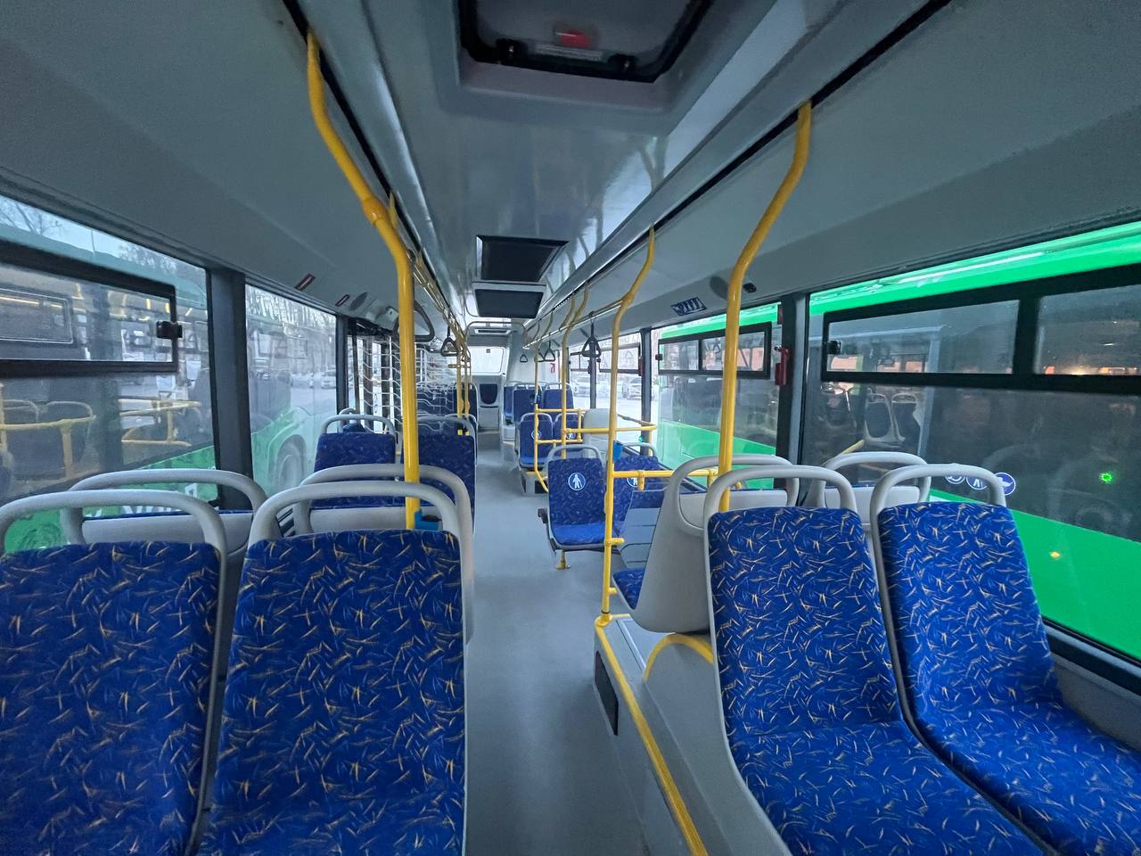 Копейчане отметили комфортабельность новых автобусов 