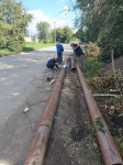 В Копейске продолжаются работы по восстановлению горячего водоснабжения