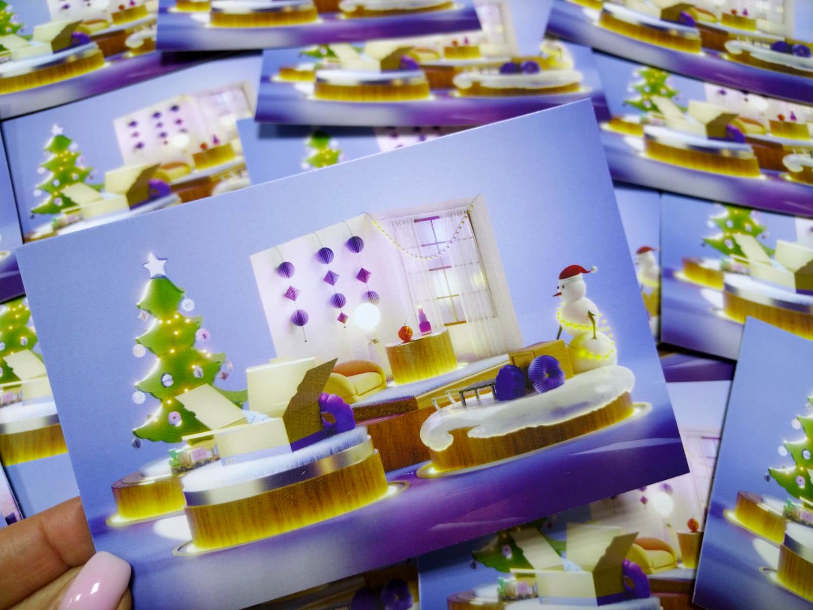 Почта России бесплатно доставит новогодние открытки от участников «Необыкновенных Ёлок»