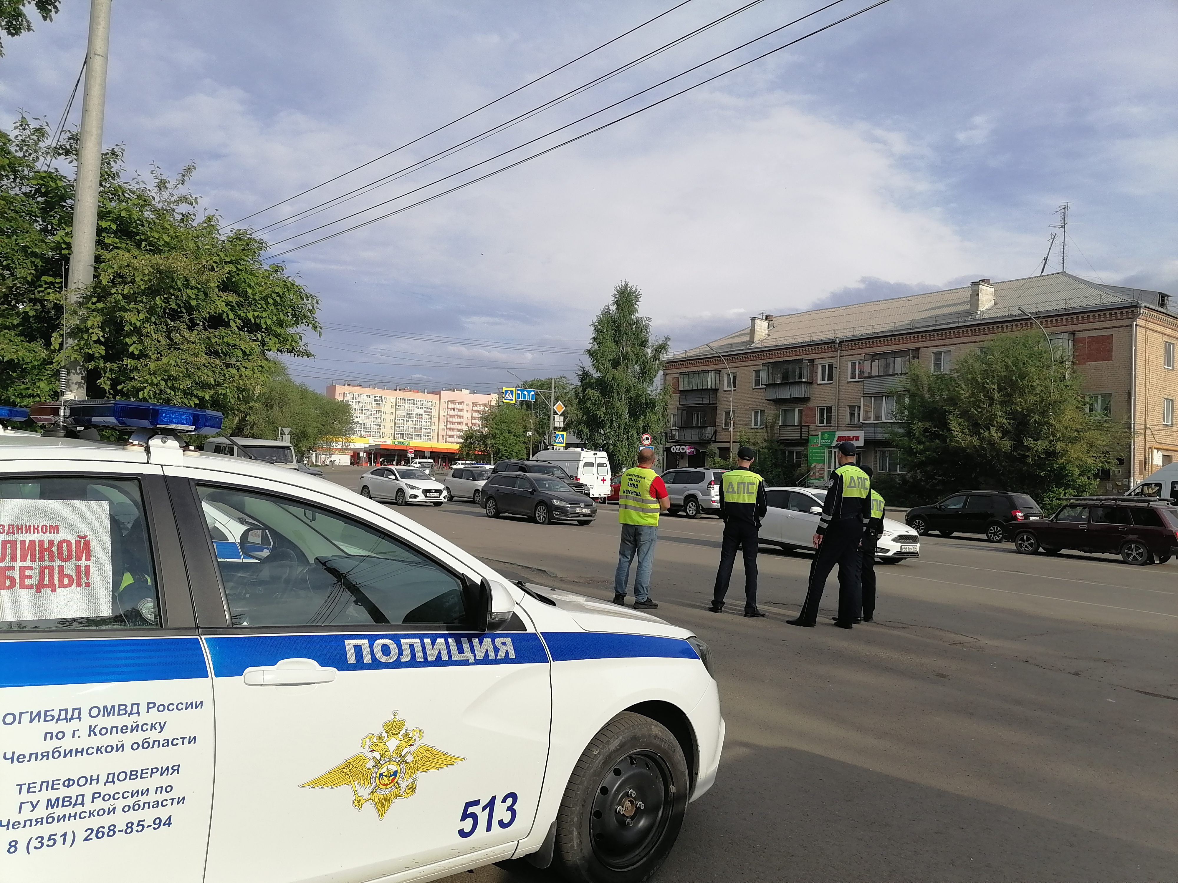 Сотрудники Госавтоинспекции Копейска проверили перевозку детей-пассажиров