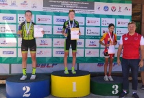 Серебряную медаль завоевала велогонщица из Копейска