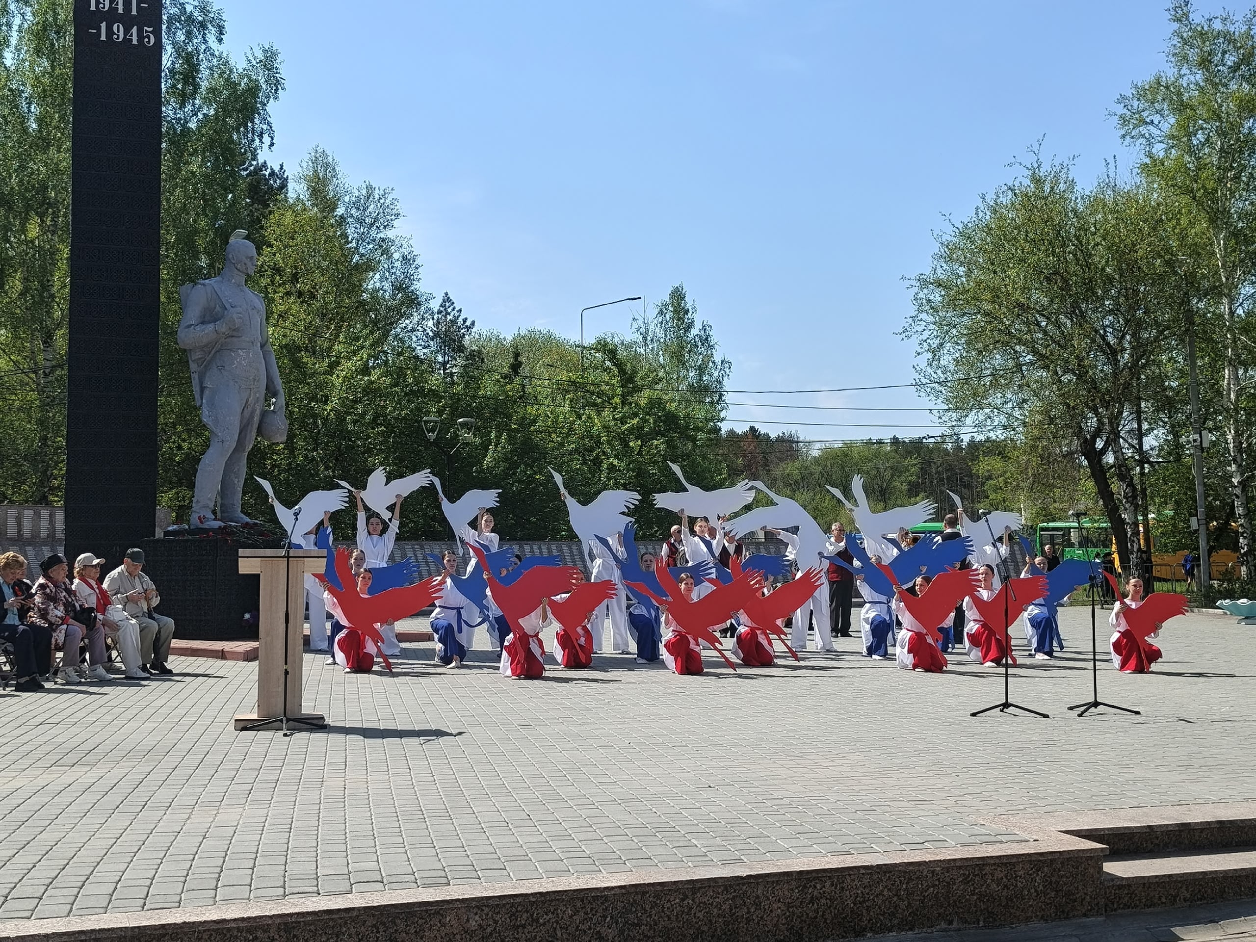В Копейске прошел митинг, посвященный Дню Победы «Народная Победа!»