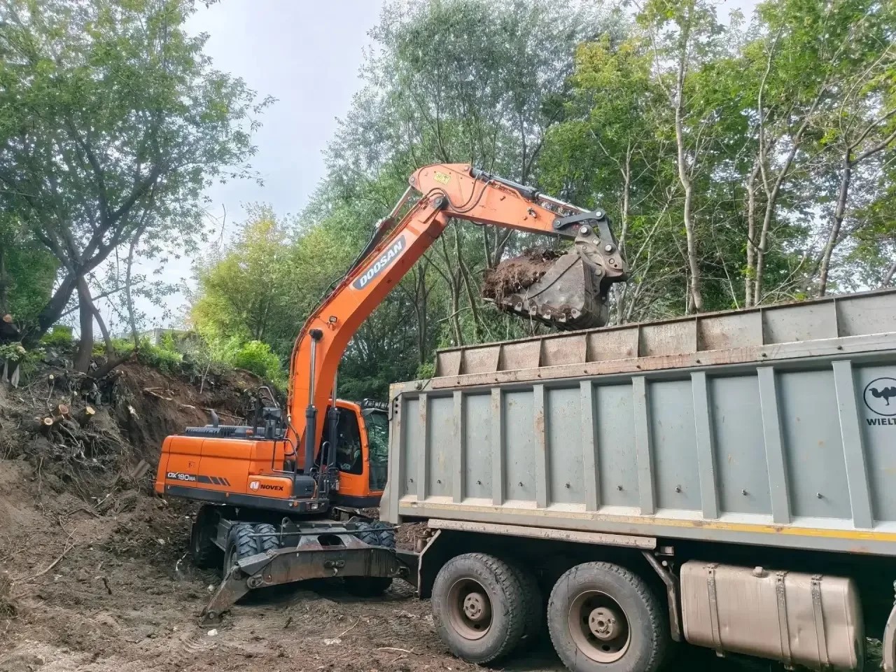 В Копейске продолжается ликвидация несанкционированных свалок