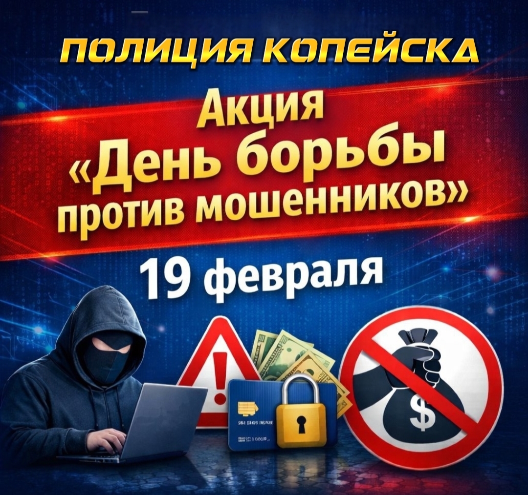 В Копейске пройдёт акция «День против мошенников»