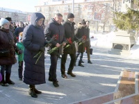 Глава Копейска Андрей Фалейчик принял участие в возложении цветов, посвященном Дню памяти воинов-интернационалистов