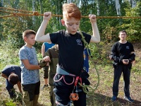 Военно-спортивные сборы в детском лагере «Юность»