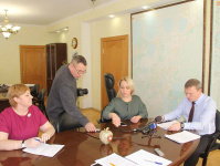 Глава Копейского городского округа Андрей Фалейчик ответил на вопросы журналистов