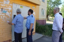 Администрация совместно с прокуратурой провела проверку по жалобам жителей Старокамышинска
