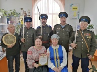 Жители посёлка Старокамышинска отметили день Святого Георгия Победоносца в библиотеке семейного чтения № 9