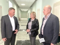 Глава города Андрей Фалейчик проверил ход ремонтных работ на социальных объектах