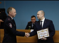 Начальник ГУ МВД области Сергей Космачев с рабочим визитом посетил Отдел МВД России по городу Копейску