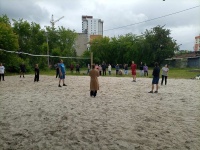 Сотрудники Отдела МВД России по городу Копейску провели волейбольные матчи с учащимися школ Копейского городского округа