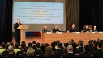 Генерал-лейтенант полиции Михаил Скоков встретился с личным составом убывающим в Ставропольский край 