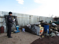 Сотрудники полиции Копейска проводят рейды по пунктам приема металла