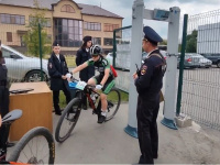 Копейские полицейские обеспечили охрану общественного порядка и безопасность во время Чемпионата России по велосипедному спорту (маунтинбайк)