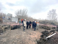 Глава города Андрей Фалейчик проверил ход работ по строительству озоно-фильтровальной станции 