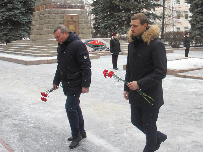 Глава города Андрей Фалейчик почтил память без вести пропавших воинов