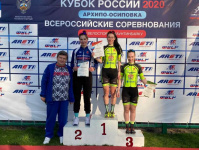 Копейчанка Эльвира Хайруллина - обладатель Кубка России по велоспорту-маунтинбайку