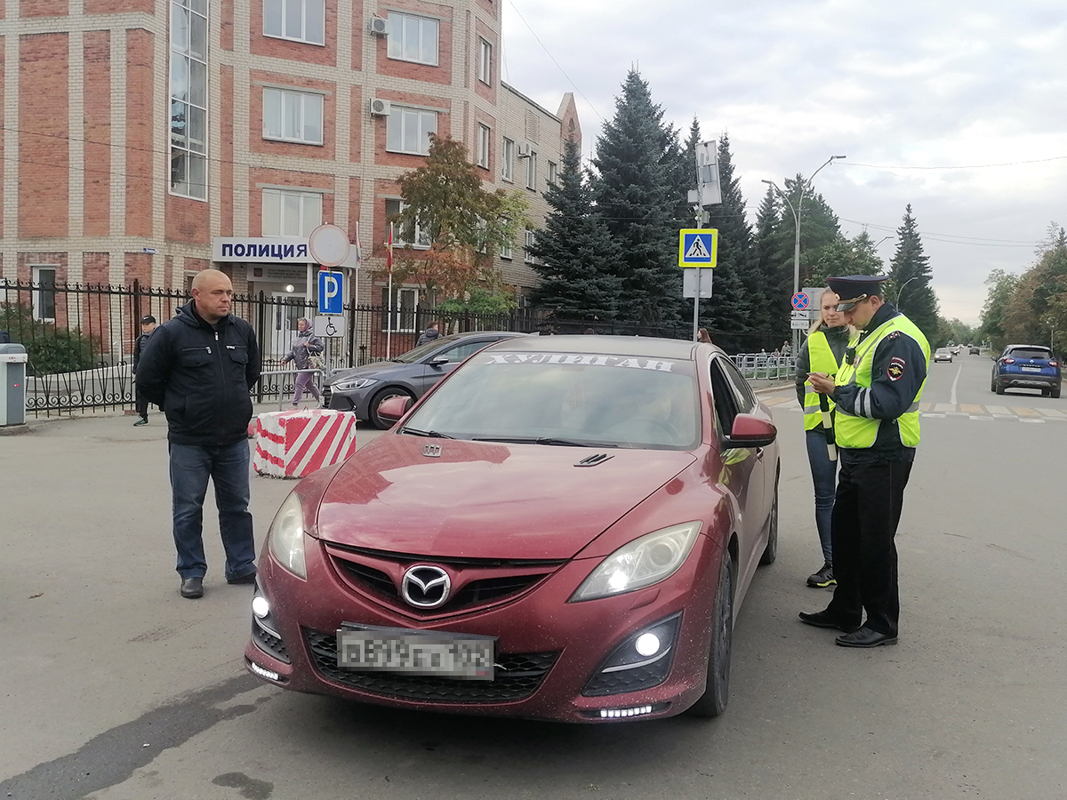 Сотрудники ГИБДД г. Копейска проверили перевозку детей-пассажиров