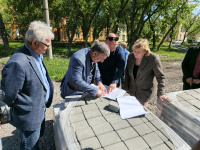 Глава Копейска проверила ход благоустройства объектов ФКГС
