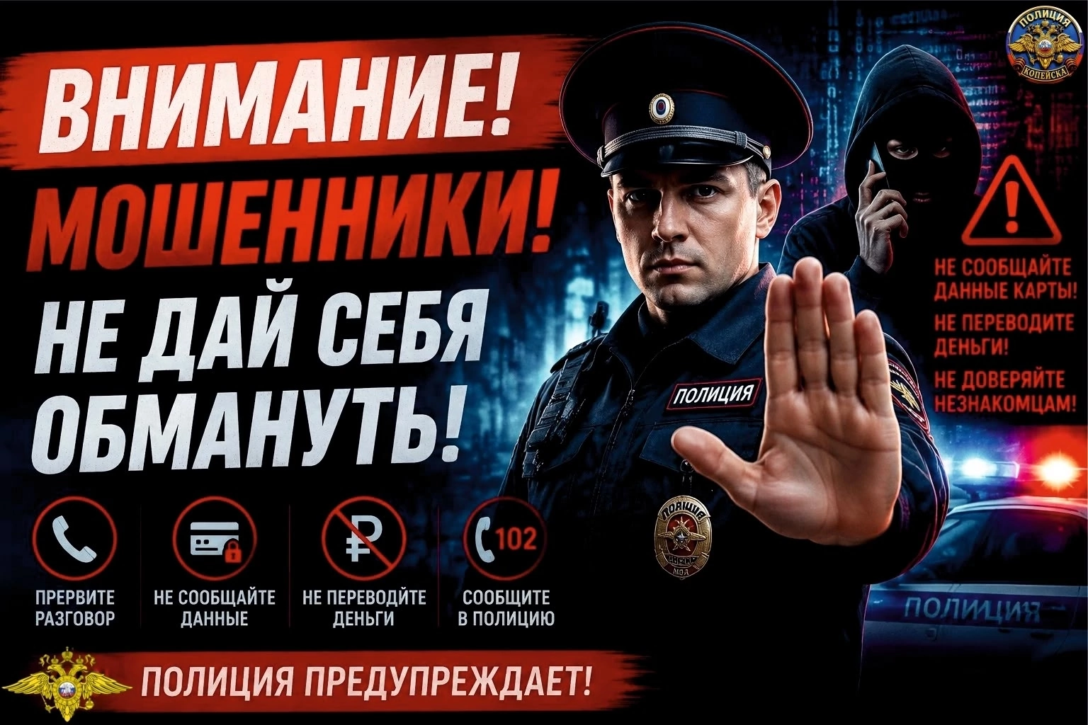 Осторожно - мошенники! 
