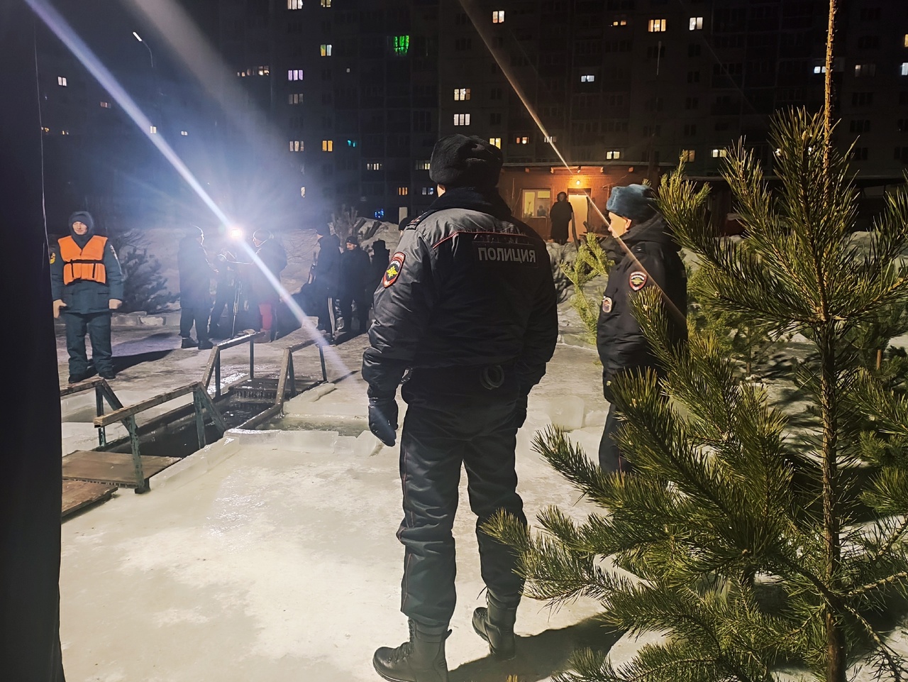 Охрана общественного порядка на мероприятиях, посвященных Крещению Господне