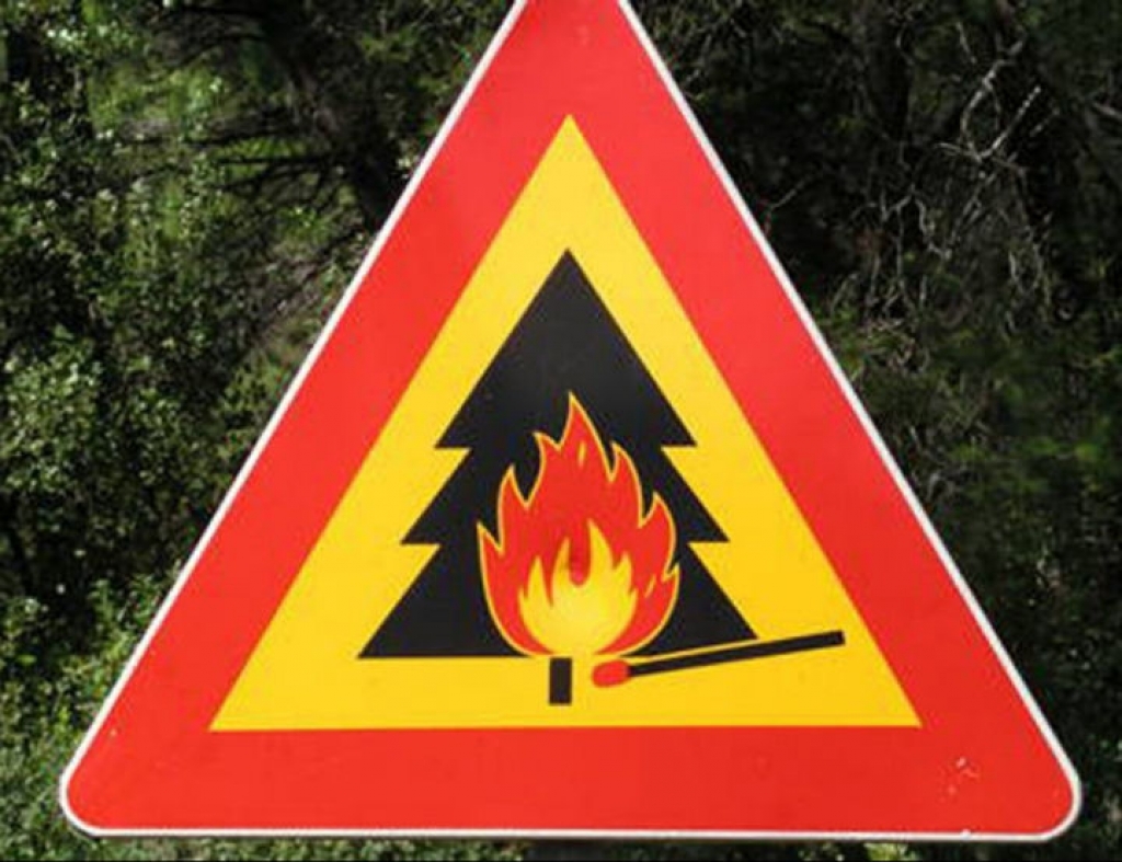 Предупреждение о пожарной безопасности
