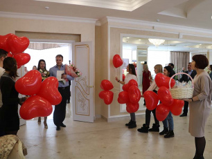  В Копейске три пары зарегистрировали брак в День Святого Валентина