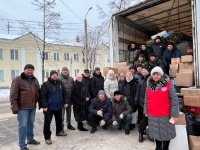 Из Копейска отправлена гуманитарная помощь в зону СВО и новые регионы России