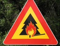 Предупреждение о пожарной опасности