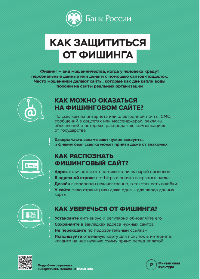 Как защититься от фишинга
