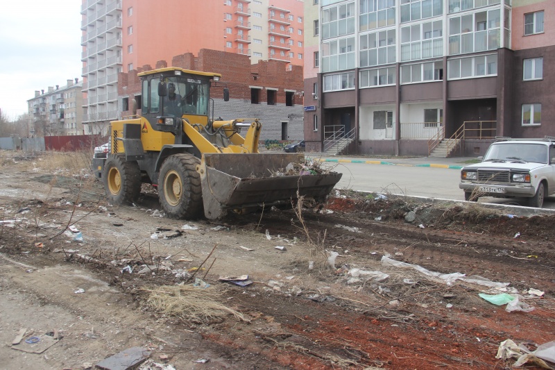 В Копейске продолжается вывоз несанкционированных свалок