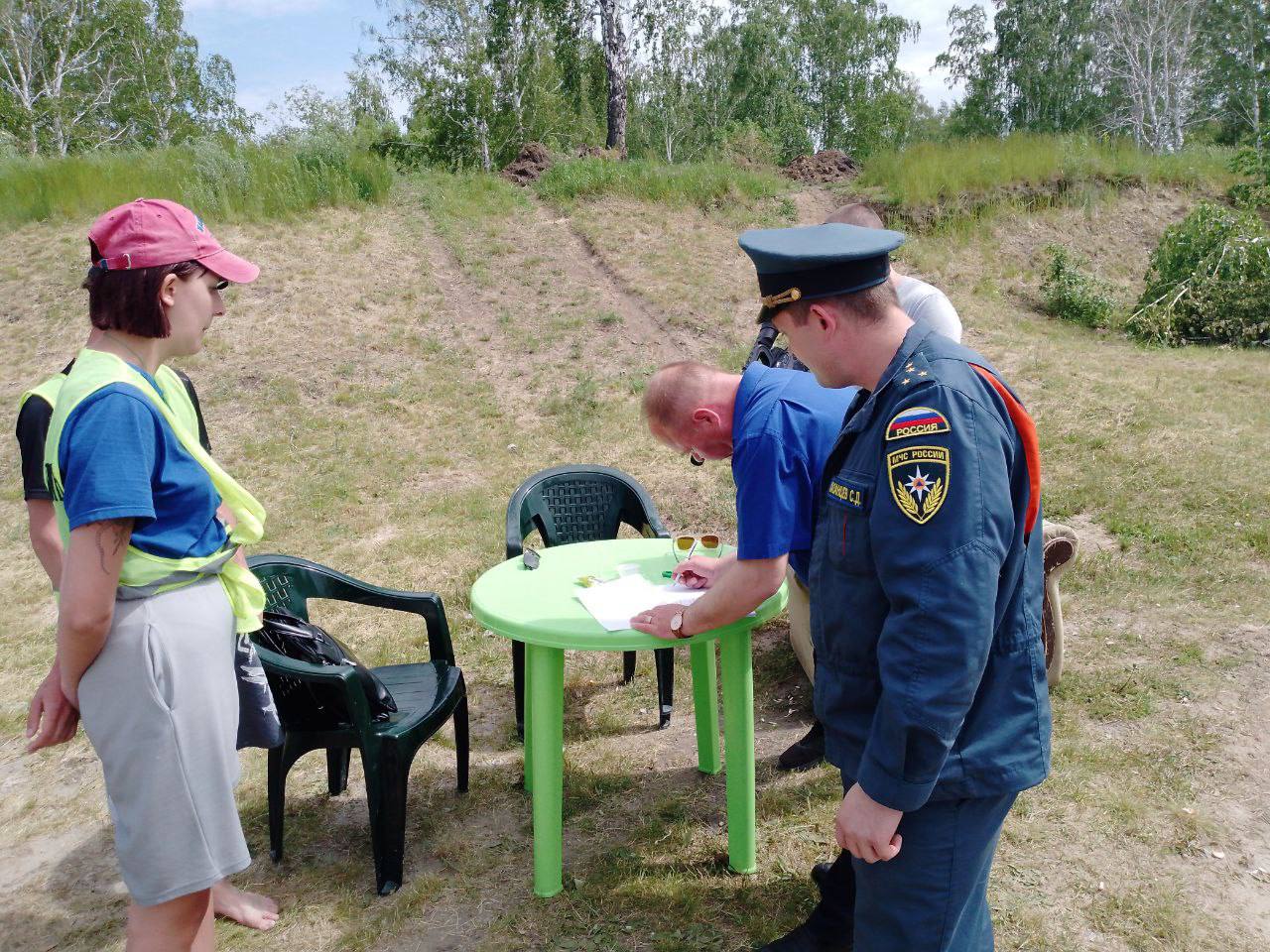 В Копейске спасатели проверили работу городских пляжей