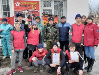 Детско-юношеские клубы приняли участие в военно-спортивных состязаниях "Зарница"